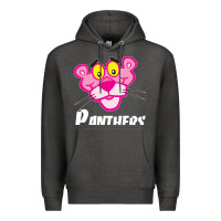 Charcoal Heather pink panther custom Premium Hoodie - linhVisuals