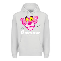Dove Grey pink panther custom Premium Hoodie - linhVisuals