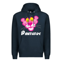 Navy pink panther custom Premium Hoodie - linhVisuals