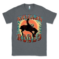 Charcoal Heather American rodeo Classic Tee - FaDigitalArtStudio