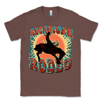 Chestnut American rodeo Classic Tee - FaDigitalArtStudio