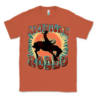 Copper American rodeo Classic Tee - FaDigitalArtStudio