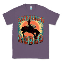 Lavender American rodeo Classic Tee - FaDigitalArtStudio