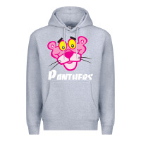Heather Grey pink panther custom Premium Hoodie - linhVisuals