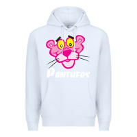 White pink panther custom Premium Hoodie - linhVisuals