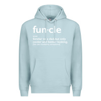 Blue Mist funcle Premium Hoodie - linhVisuals