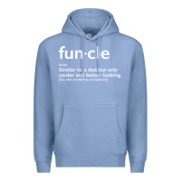 Colony Blue funcle Premium Hoodie - linhVisuals
