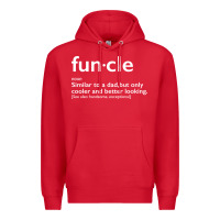 Red funcle Premium Hoodie - linhVisuals