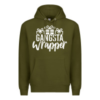Gangsta Wrapper Premium Hoodie | Teevron