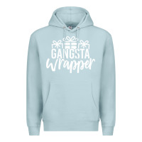 Blue Mist gangsta wrapper Premium Hoodie - linhVisuals
