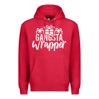 Cardinal gangsta wrapper Premium Hoodie - linhVisuals