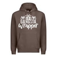 Coffee gangsta wrapper Premium Hoodie - linhVisuals