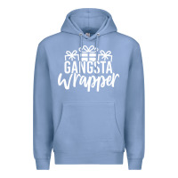 Colony Blue gangsta wrapper Premium Hoodie - linhVisuals