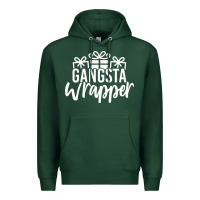 Sports Green gangsta wrapper Premium Hoodie - linhVisuals