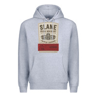 Heather Grey slane irish whiskey Premium Hoodie - linhVisuals