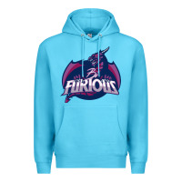 Ocean Blue bi furious   bisexual Premium Hoodie - linhVisuals