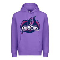 Purple bi furious   bisexual Premium Hoodie - linhVisuals