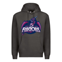 Smoke bi furious   bisexual Premium Hoodie - linhVisuals