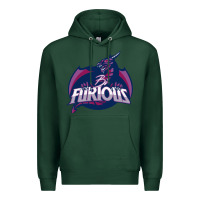 Sports Green bi furious   bisexual Premium Hoodie - linhVisuals