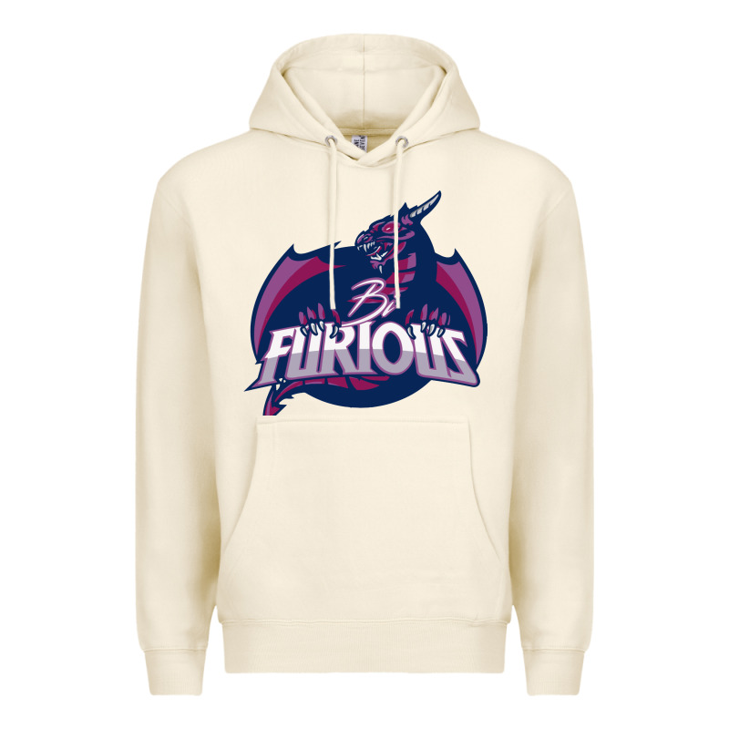 Bi Furious   Bisexual Premium Hoodie by linhVisuals | Teevron