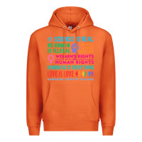 Carrot science is real , black lives matter , love is love , equality , kindn Premium Hoodie - linhVisuals