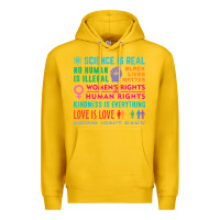 Lemon science is real , black lives matter , love is love , equality , kindn Premium Hoodie - linhVisuals