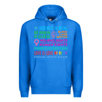 True Royal science is real , black lives matter , love is love , equality , kindn Premium Hoodie - linhVisuals