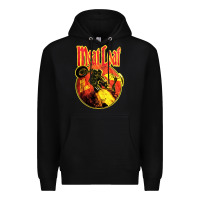 Black vintage meatloaf bat out of hell Premium Hoodie - linhVisuals