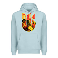 Blue Mist vintage meatloaf bat out of hell Premium Hoodie - linhVisuals
