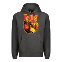 Charcoal Heather vintage meatloaf bat out of hell Premium Hoodie - linhVisuals