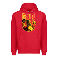 Red vintage meatloaf bat out of hell Premium Hoodie - linhVisuals