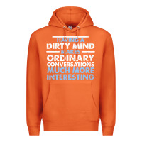 Carrot having a dirty mind makes ordinary conversations much more interesting Premium Hoodie - linhVisuals
