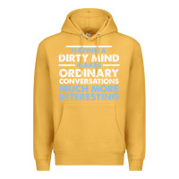 Mustard having a dirty mind makes ordinary conversations much more interesting Premium Hoodie - linhVisuals
