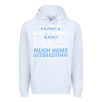 White having a dirty mind makes ordinary conversations much more interesting Premium Hoodie - linhVisuals