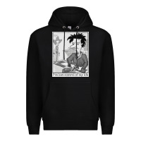Black i've lost control of my life   rugrats Premium Hoodie - linhVisuals