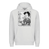 Dove Grey i've lost control of my life   rugrats Premium Hoodie - linhVisuals