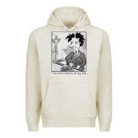 Oatmeal Heather i've lost control of my life   rugrats Premium Hoodie - linhVisuals