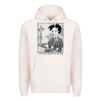 Pale Pink i've lost control of my life   rugrats Premium Hoodie - linhVisuals