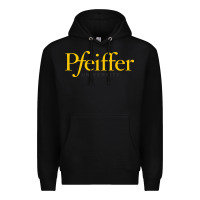 Black pfeiffer university Premium Hoodie - linhVisuals
