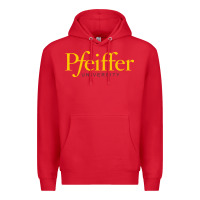 Red pfeiffer university Premium Hoodie - linhVisuals