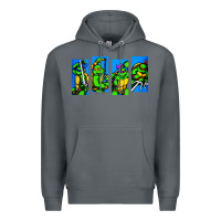 Rock arcade turtles Premium Hoodie - linhVisuals