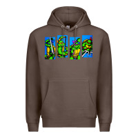 Arcade Turtles Premium Hoodie | Teevron