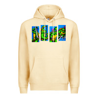 Pina Colada arcade turtles Premium Hoodie - linhVisuals
