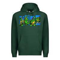 Sports Green arcade turtles Premium Hoodie - linhVisuals