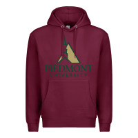 Burgundy piedmont university Premium Hoodie - linhVisuals