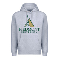 Heather Grey piedmont university Premium Hoodie - linhVisuals