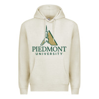 Oatmeal Heather piedmont university Premium Hoodie - linhVisuals