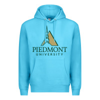 Ocean Blue piedmont university Premium Hoodie - linhVisuals