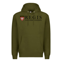 Army Green regis college Premium Hoodie - linhVisuals