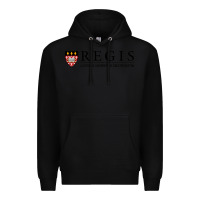 Black regis college Premium Hoodie - linhVisuals